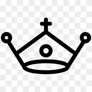 Royal Crown With A Cross Svg Png Icon Free Download - Hyuga Clan Symbol, Transparent Png