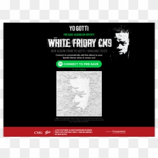 Yo Gotti Presave For Spotify - Poster, HD Png Download