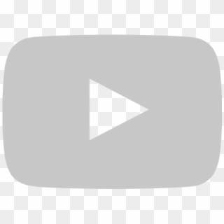 Play Youtube Grey Button Transparent Png Stickpng - Sign, Png Download