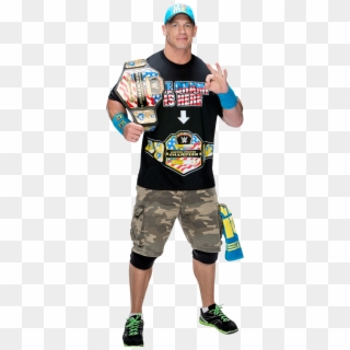John Cena 2017 Wwe Champion, HD Png Download