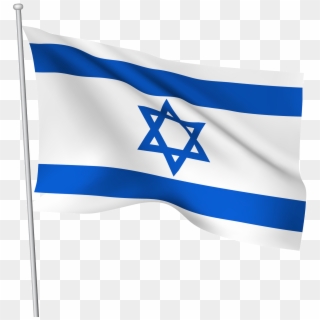Israel Flag - Israel Flag Transparent Background, HD Png Download