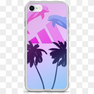 Vector Royalty Free Fashion Dolphin Chill Iphone Case - Mobile Phone Case, HD Png Download