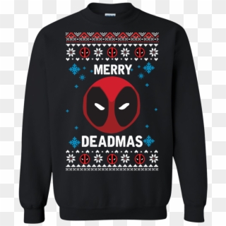 Deadpool Christmas Sweater, Tshirt, Long Sleeve - Harry Potter Christmas Pullover, HD Png Download