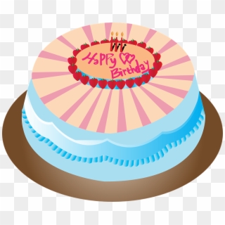 Happy Birthday Cake Png - 80th Birthday Cake Png, Transparent Png