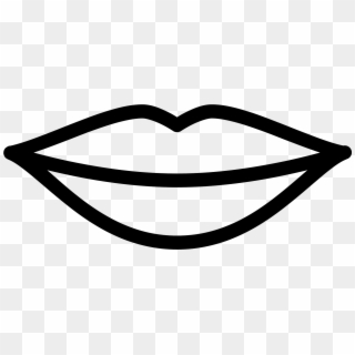 Lips Icon Free Png And Vector - Lips Icon, Transparent Png