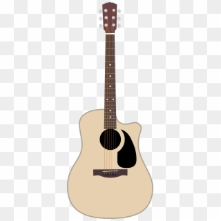Fender Cd 100ce Acoustic Guitar By Shimmerscroll - Acoustic Guitar Png, Transparent Png