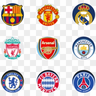 Soccer Shields - All Football Teams Symbols, HD Png Download