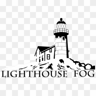 Drawn Lighthouse Fog - Lighthouse, HD Png Download