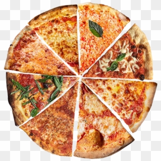 Pizza - Different Slices Of Pizza, HD Png Download