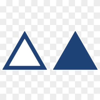 Blue Triangle Png - Blue Triangle Png Transparent, Png Download