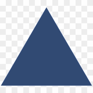 Triangle - Dark Blue Triangle Png, Transparent Png