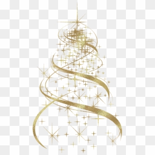 Christmas Tree Png Vector - Christmas Decorations Gold Png, Transparent Png
