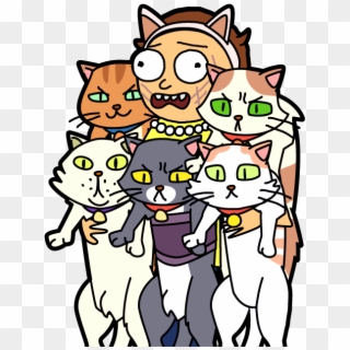 486 X 650 14 - Pocket Mortys Cat Morty, HD Png Download
