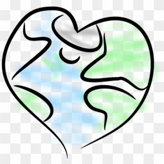 Eco / Green Graphics - Geography Heart, HD Png Download