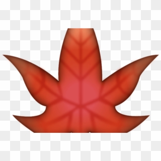 Download Maple Leaf Emoji Image In Png Emoji Island - Feuille Emoji, Transparent Png