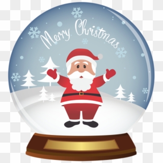 Christmas Snow Globe Clipart Png, Transparent Png