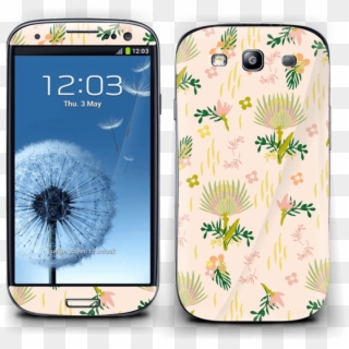 Floral Pattern - Samsung Galaxy S3 Grey, HD Png Download