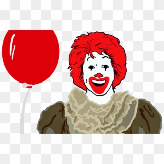 Russian Burger King Accuses The Movie 'it' Of Being - Ronald Mcdonald, HD Png Download