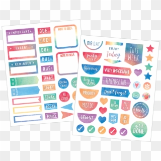 Teacher Daily Planner Stickers, HD Png Download