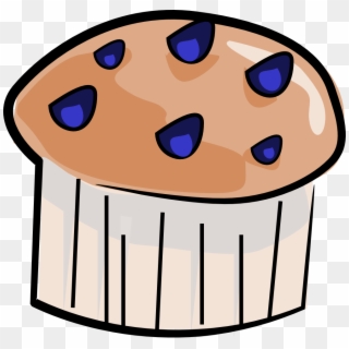 333401 Muffin Clipart - Blueberry Muffin Clipart Png, Transparent Png