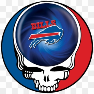 Buffalo Bills Skull Logo Iron On Stickers Heat Transfer - Grateful Dead Steal Your Face, HD Png Download
