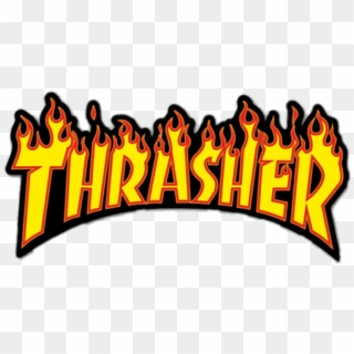 Thrasher Black And White Logo Hd Png Download 96x552 Pngfind