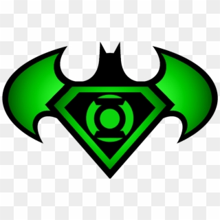 Good Free Superman Logo Png, Download Free Clip Art, - Batman Green Lantern Logo, Transparent Png