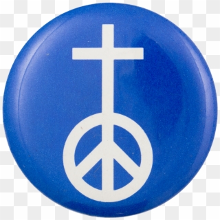 Peace Sign Cross, HD Png Download