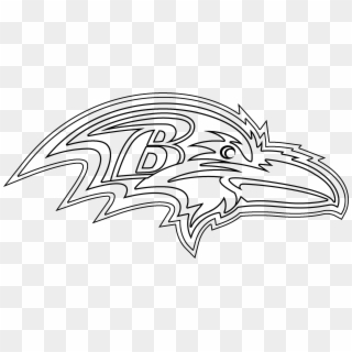 Philadelphia Eagles Logo - Ravens Logo Black And White Png, Transparent Png