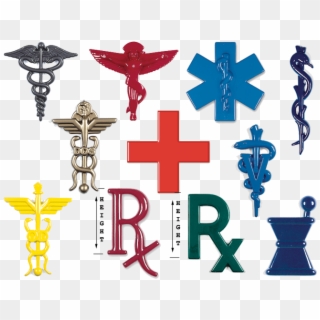 Medical Cross Symbol - Medical Symbol, HD Png Download