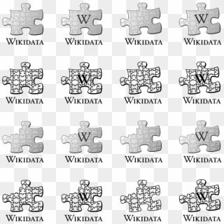 Wikidata Logo Proposal Variations - Wikipedia Puzzle, HD Png Download