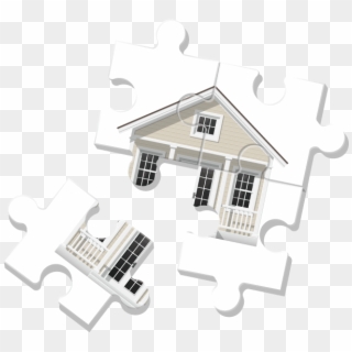 House Puzzle Pieces - Jigsaw Puzzle, HD Png Download