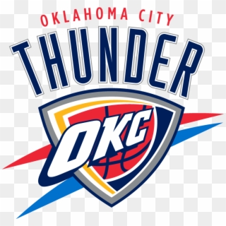 Thunder Doklahoma City &mdash Wikip&233dia - Oklahoma City Thunder Escudo, HD Png Download
