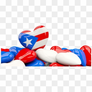 Puerto Rico Clipart Heart - Trinidad And Tobago Flag Border, HD Png Download