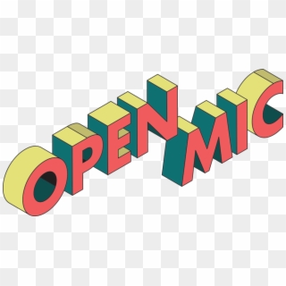 Open Mic Logo - Graphic Design, HD Png Download