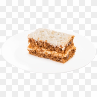 Carrot Cake Slice - Snack Cake, HD Png Download