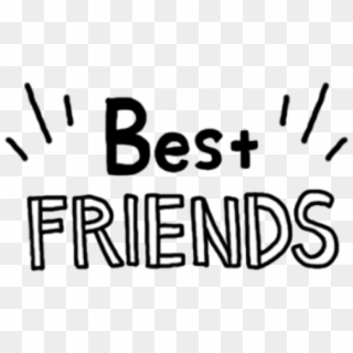 Best Friends Png - Calligraphy, Transparent Png