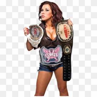 Mickie James Undisputed Champion Png By - Wwe Divas Womens Champion, Transparent Png