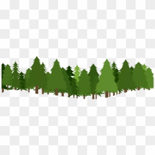 Forest Png Transparent Photo - Pine Tree Forest Clipart, Png Download