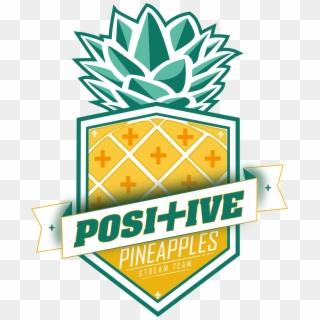 Mixer Stream Team Positive Pineapples Home Of Shared - Graphic Design, HD Png Download
