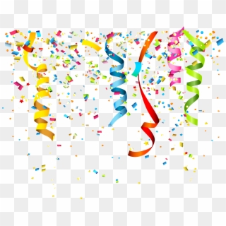 Birthday Confetti Png Transparent, Png Download