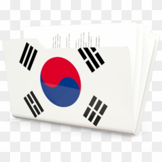 Illustration Of Flag Of South Korea - South Korea Flag Emoji, HD Png Download
