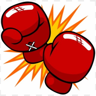 Glove Drawing Transprent Png Free - Boxing Gloves Cartoon, Transparent Png