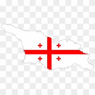 This Free Icons Png Design Of Georgia Map Flag, Transparent Png