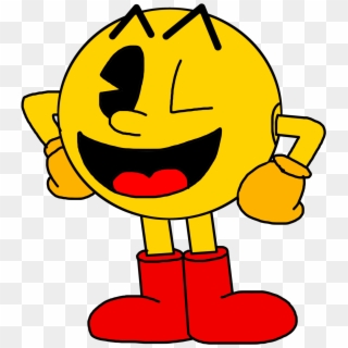 Old Pac Man Cartoon - Pac N Roll Ms Pac Man, HD Png Download