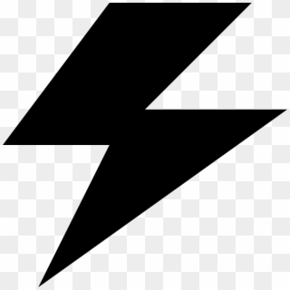 Power Lightning Bolt Electricity Comments - Lightning Bolt Icon Png, Transparent Png