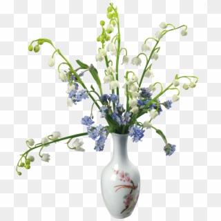 Vase Of Flowers Png, Transparent Png