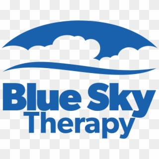 Blue Sky Therapy Logo Blue- Png - Blue Sky Therapy, Transparent Png