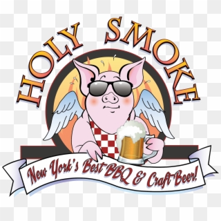 Holysmoke-logo - Holy Smokes Bbq Logo, HD Png Download