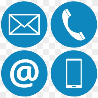Contact Us Icons 2 Copy - Mail Symbol, HD Png Download